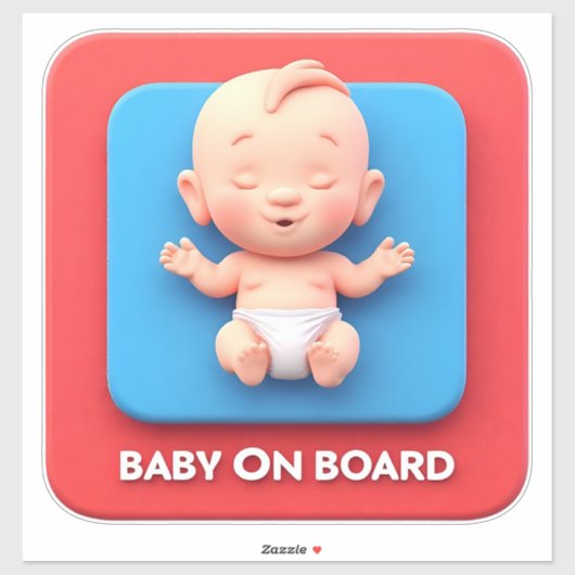 Car Sign Baby on Board シール (シート)