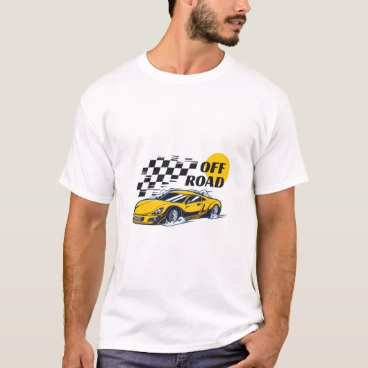 Car Speed Mode Tシャツ (正面)