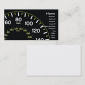 Car Speedo名刺 名刺 (正面/裏面)