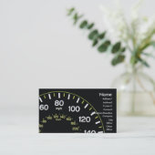 Car Speedo名刺 名刺 (スタンド正面)