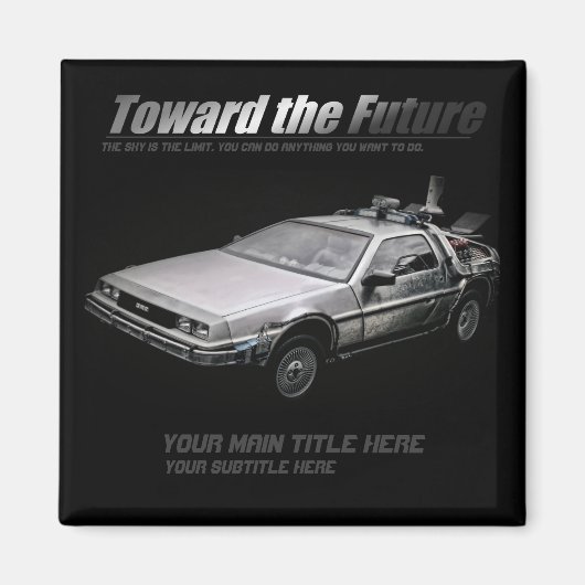 Car:Square Magnet マグネット (正面)