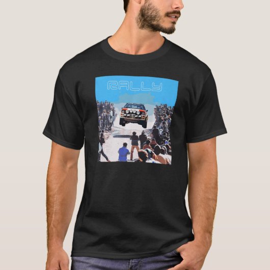 Car Street DriftING Race group b era 4wd art portr Tシャツ (正面)