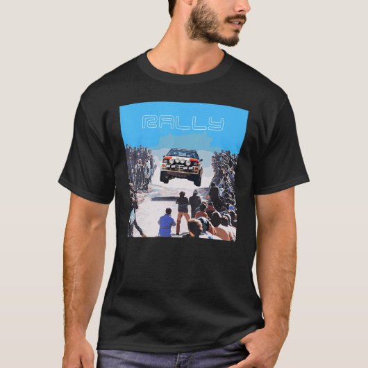 Car Street DriftING Race group b era 4wd art portr Tシャツ (正面)