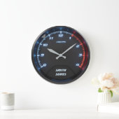 Car Tachometer Clock for Auto Mechanic Garage ラージ壁時計 (ホーム)