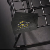 Car Wach & Auto detailing rofessional Water black 名刺