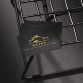 Car Wach & Auto detailing rofessional Water black 名刺