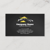 Car Wach & Auto detailing rofessional Water black 名刺 (裏面)