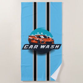 car wash ビーチタオル