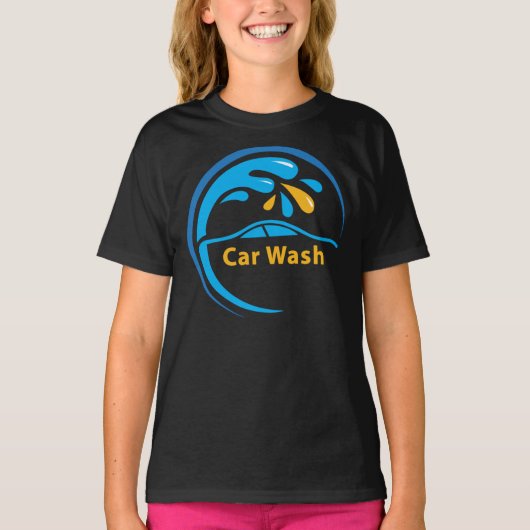 Car wash logo Classic T-Shirt Tシャツ (正面)