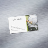 car wash services editable   business card マグネット名刺 (インサイチュ)