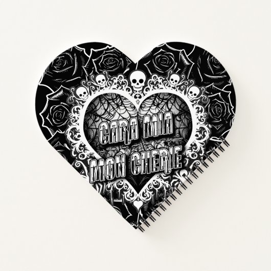 Cara Mia, Mon Cherie ノートブック (裏面)