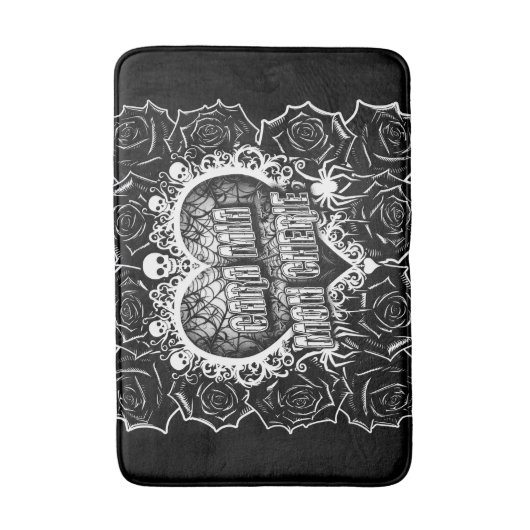 Cara Mia, Mon Cherie バスマット (正面縦)