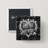 Cara Mia, Mon Cherie 缶バッジ (正面&裏面)