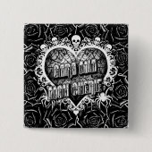 Cara Mia, Mon Cherie 缶バッジ (正面)