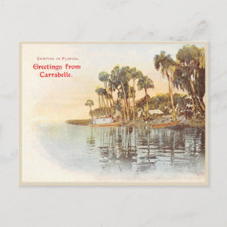 Carabelle, Floridaヴィンテージ挨拶 ポストカード