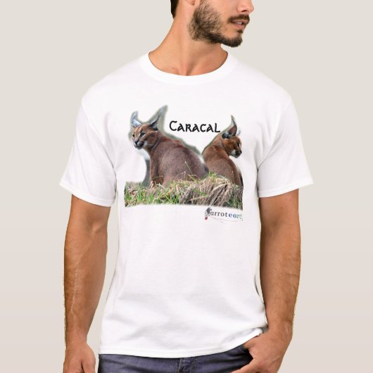 Caracalの~の動物園のコレクション Tシャツ (正面)
