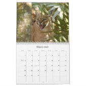 CaracalBCR058のCaracalのオオヤマネコ カレンダー (3月 2026)