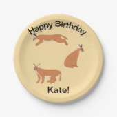 Caracals ペーパープレート (正面)