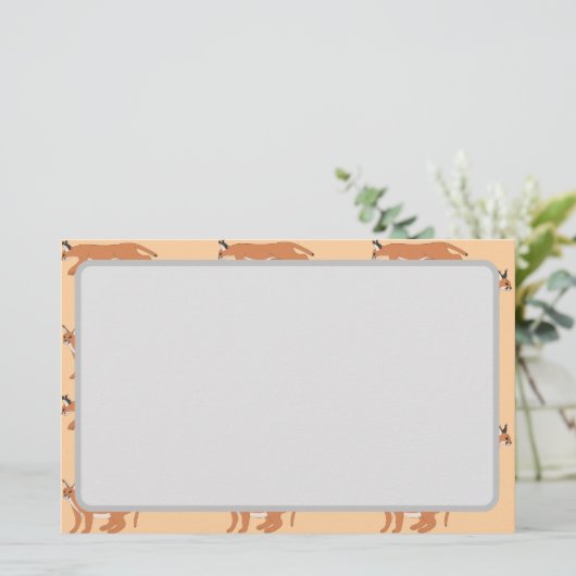 Caracals  便箋 (スタンド正面)