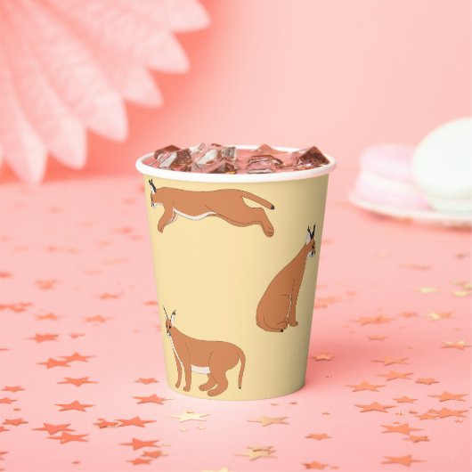 Caracals  紙コップ (インサイチュ)