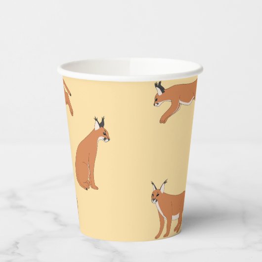 Caracals  紙コップ (左)