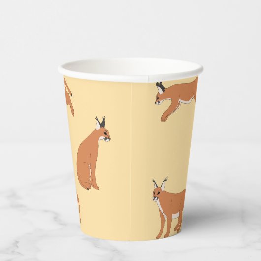 Caracals  紙コップ (右)