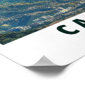 Caracas Art - Avila Mountain Poster- Avila Venezue ポスター (角)