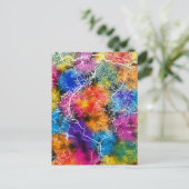 Caracas Venezuela City Map ポストカード (スタンド正面)