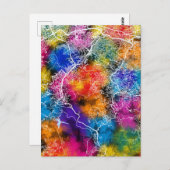 Caracas Venezuela City Map ポストカード (正面/裏面)