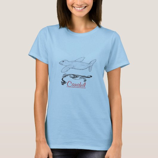 Carahil1 Zazzle Tシャツ (正面)