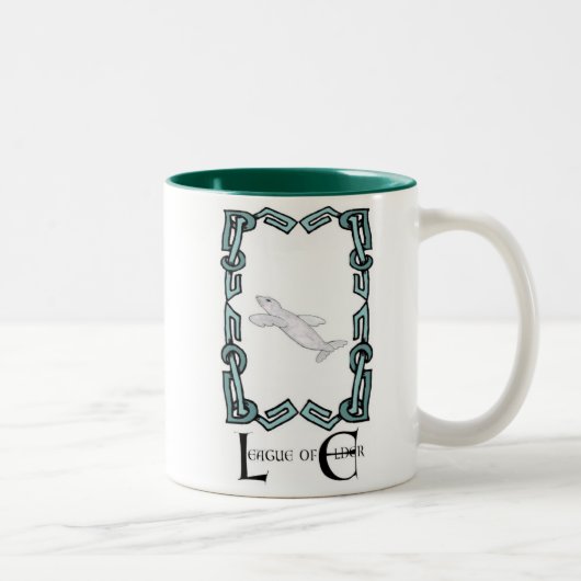 Carahil 3、Eの組み立てられるコップのL ツートーンマグカップ (右)