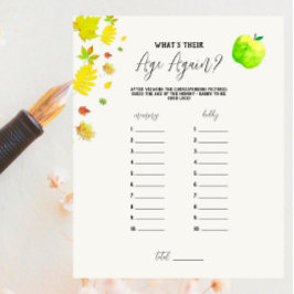 Caramel Apple (G)ベビー再び彼らの年齢ゲーム