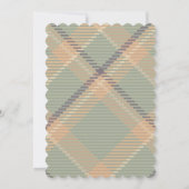 Caramel Apple - Green Baby Shower Invitation 招待状 (裏面)