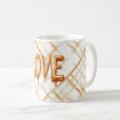 Caramel Candy Love コーヒーマグカップ (正面右)