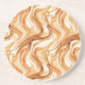 Caramel Carmel Candy Swirls コースター (正面)