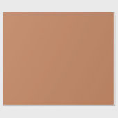caramel couleur tendance  ラッピングペーパー (フラット)