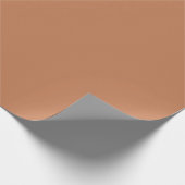caramel couleur tendance  ラッピングペーパー (角)