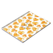 Caramel Cream Hearts ノートブック (左側)