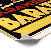 Caramelle Cioccolato, Baratti & Milano, Torin ポスター (角)