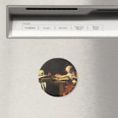 Caravaggio – サンジェロラモ – ルネッサンス絵画ス マグネット (インサイチュ (食洗機))