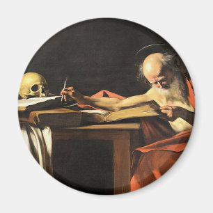 Caravaggio -サンGerolamo -ルネサンスの絵画 マグネット