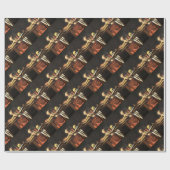 Caravaggio -サンGerolamo -ルネサンスの絵画 ラッピングペーパー (フラット)