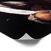 Caravaggio – バプテスト者ヨハネの頭とサロメ ポスター (角)