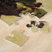 Caravaggio -フルーツのバスケット-クラシックなアートワーク ジグソーパズル (側面)