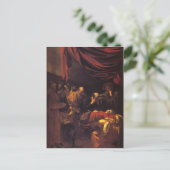 Caravaggio-ヴァージンの死 ポストカード (スタンド正面)