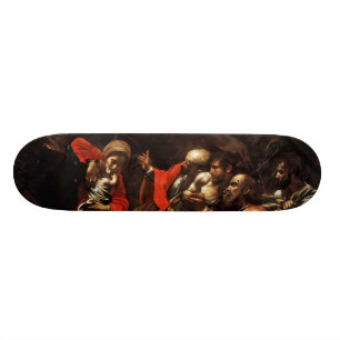 Caravaggio (1609年)著羊飼いの崇敬 スケートボード