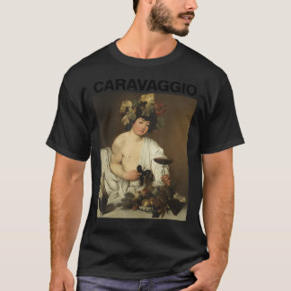 Caravaggio, Bacchus â€“ Famous Paintings T-Shirt Tシャツ