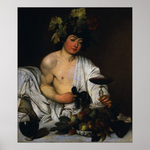 Caravaggio - Bacchus As An Adolescent ポスター