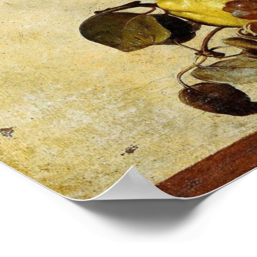 Caravaggio - Basket Of Fruit 1596 ポスター (角)