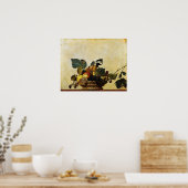 Caravaggio - Basket Of Fruit 1596 ポスター (キッチン)